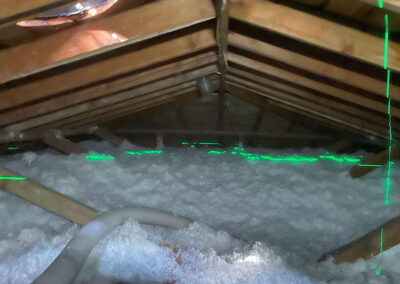 Attic Fiberglass Insulation Capitol Hill Progress 07 - Calgary