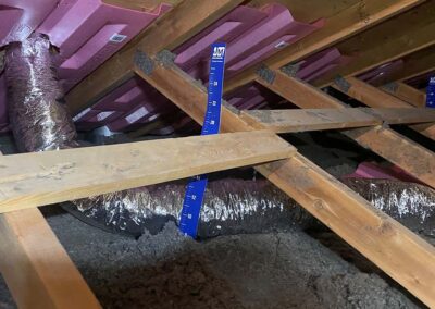 Attic Insulation Baffles Vents Depth Markers01 - Calgary