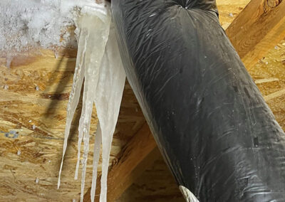 Bathroom Exhaust Ice Venting - Calgary